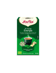 Yogi Tea Te verde energia 17 filtros BIO